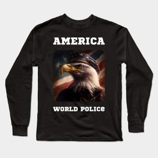 America - World Police Long Sleeve T-Shirt